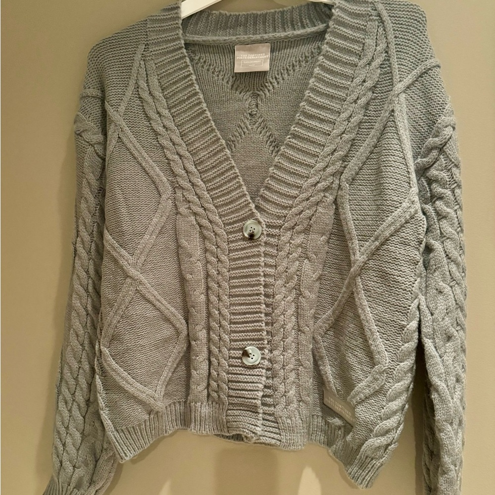 TTPD cardigan+ handmade bracelet and stickers